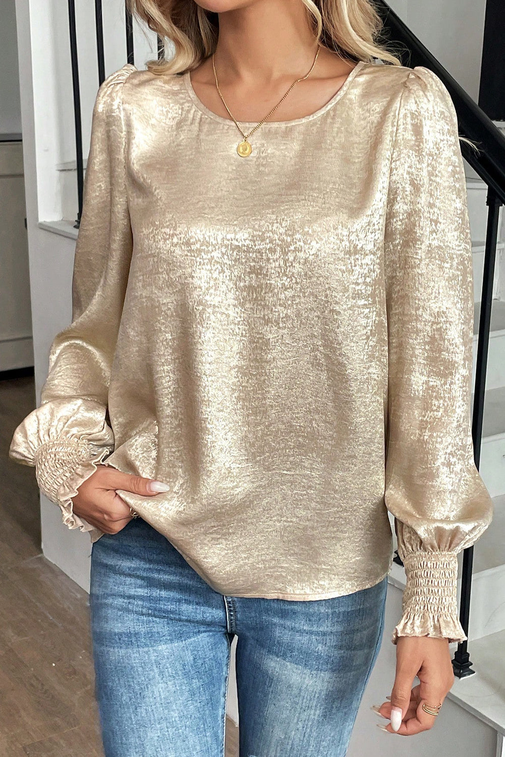 Golden Hour Shine Blouse