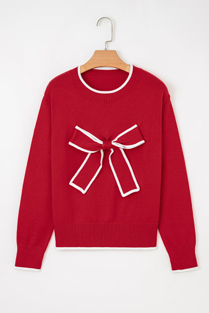 Big Bow Holiday Sweater