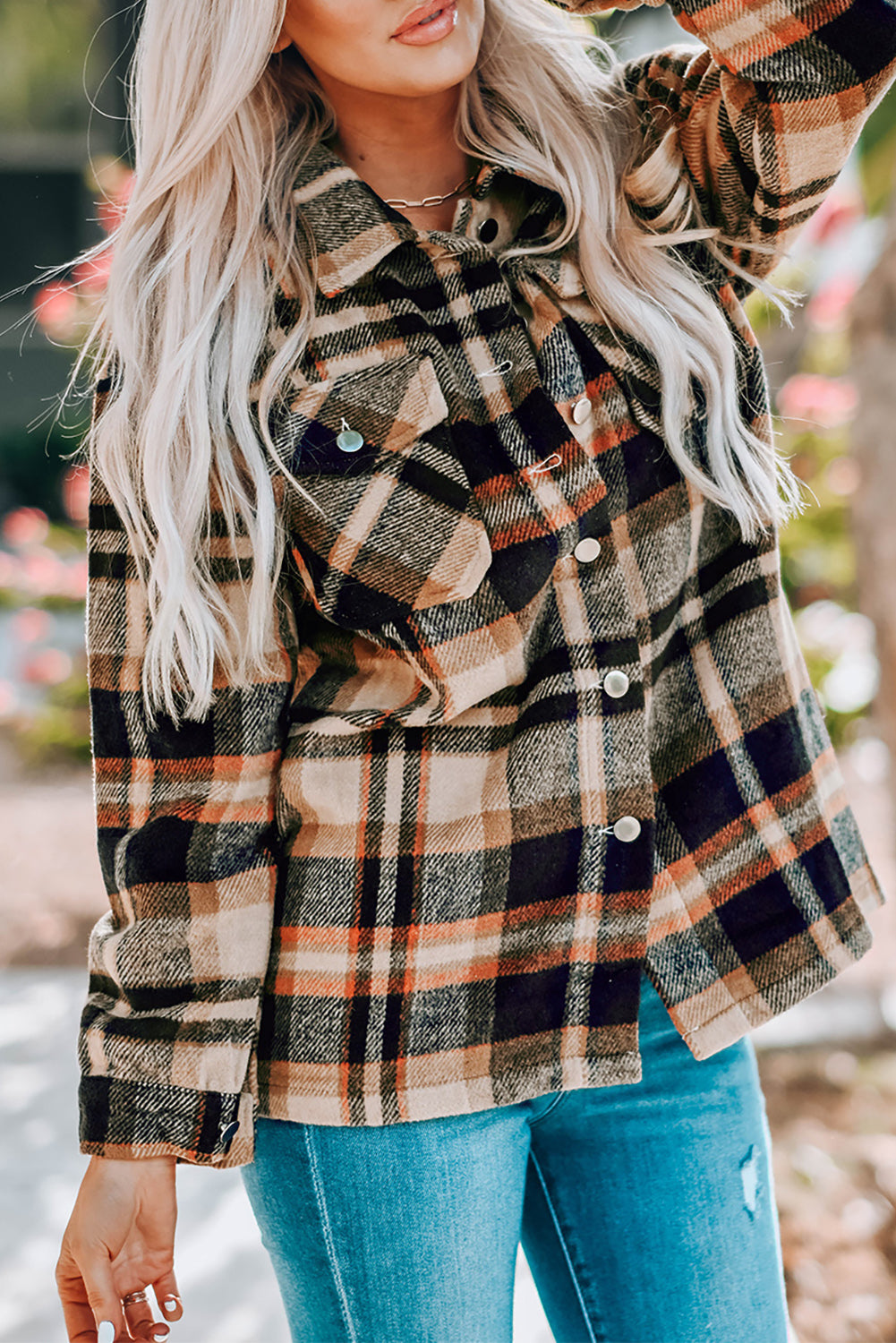 Pattern Check Jacket