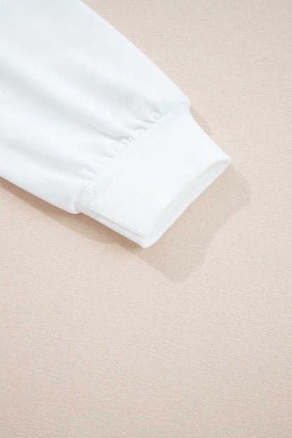 Holly Jolly Embroidered Sweatshirt