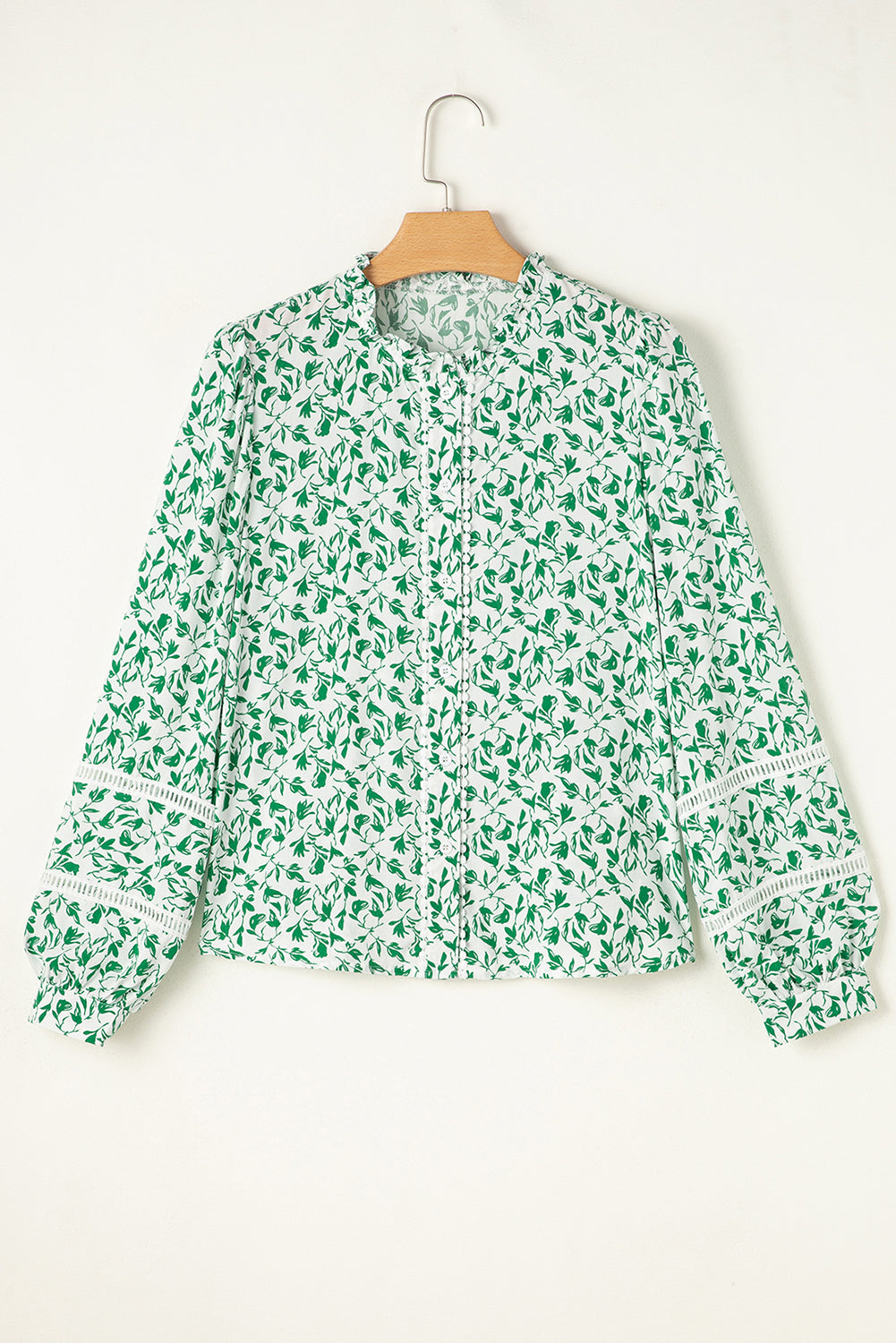 Autumn Lace Long Sleeve Blouse