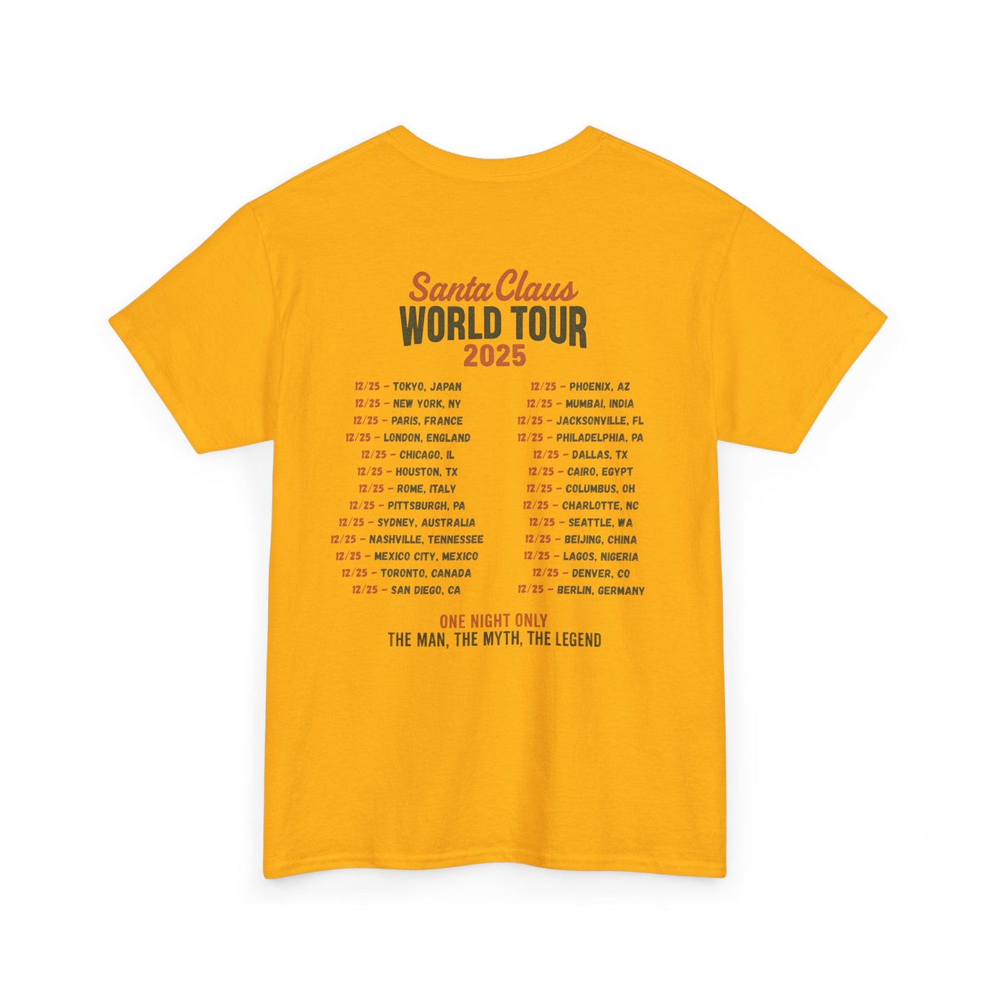 Santa Claus World Tour Graphic Tee