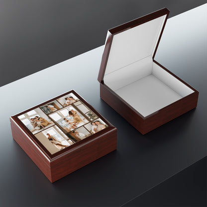 Photo Collage Memory Jewelry Box