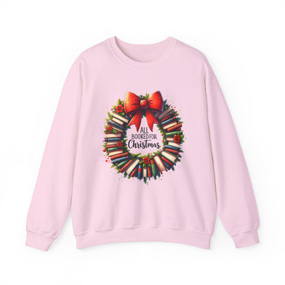 All Booked for Christmas Sweatshirt