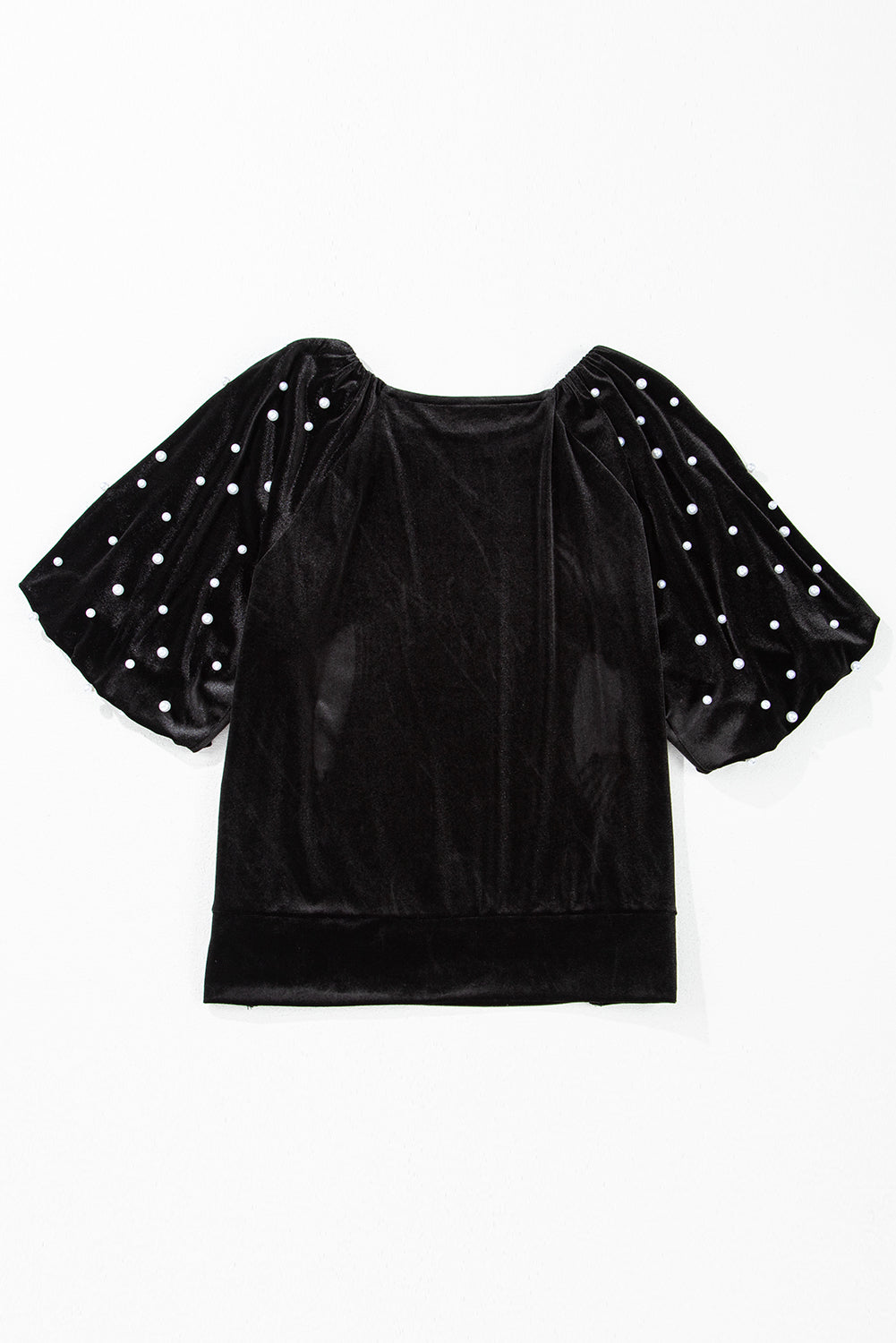 Velvet Pearl Elegance Top