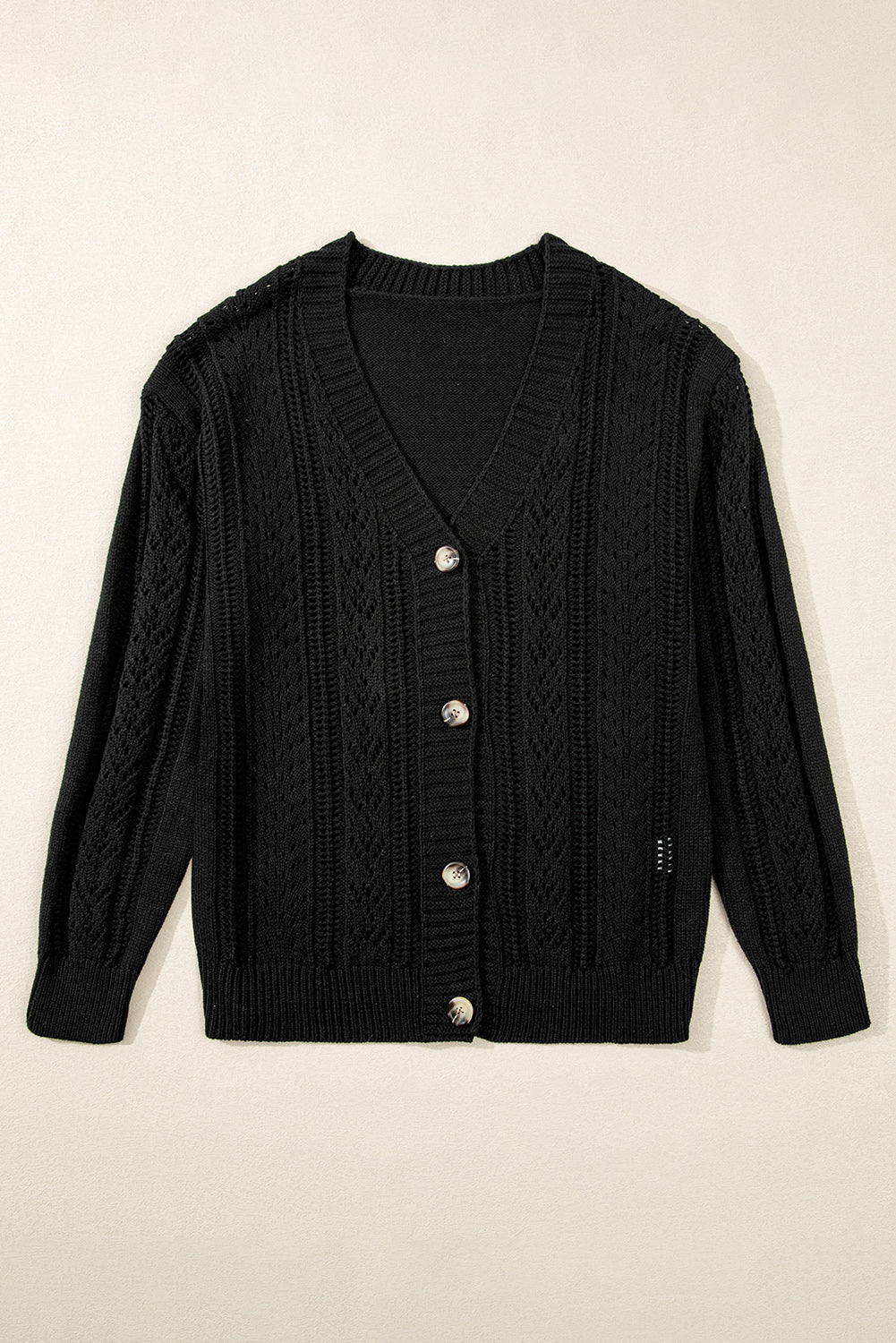 Honeycomb Breeze Knit Cardigan