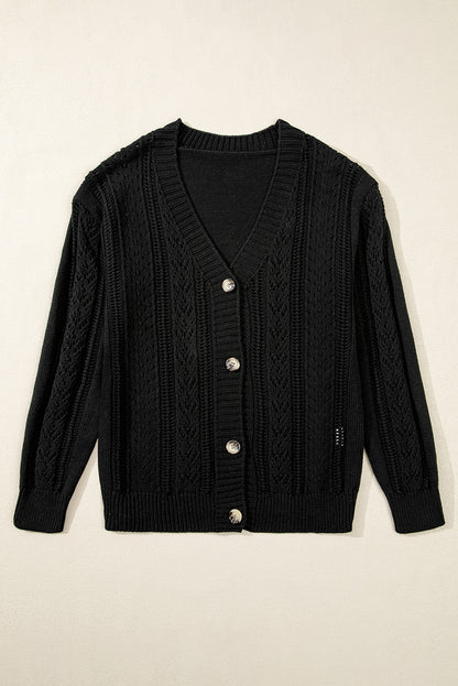 Honeycomb Breeze Knit Cardigan