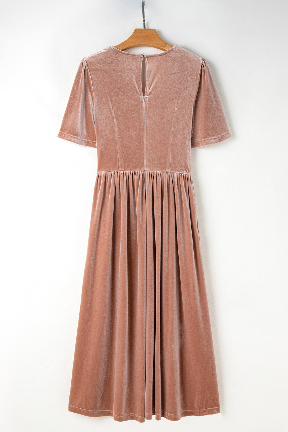 Velvet Ember Maxi Dress