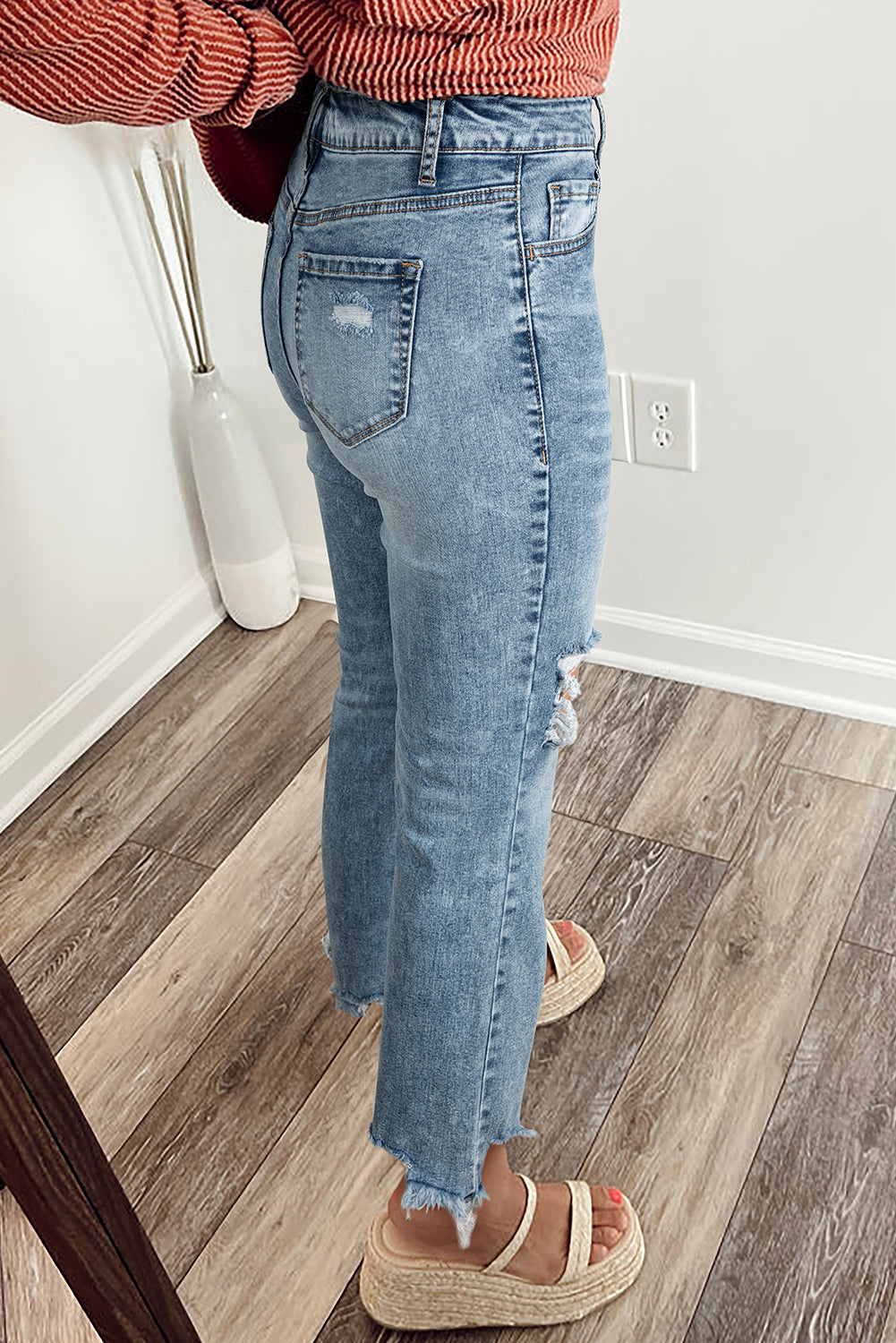 Rebel Edge Distressed Jeans