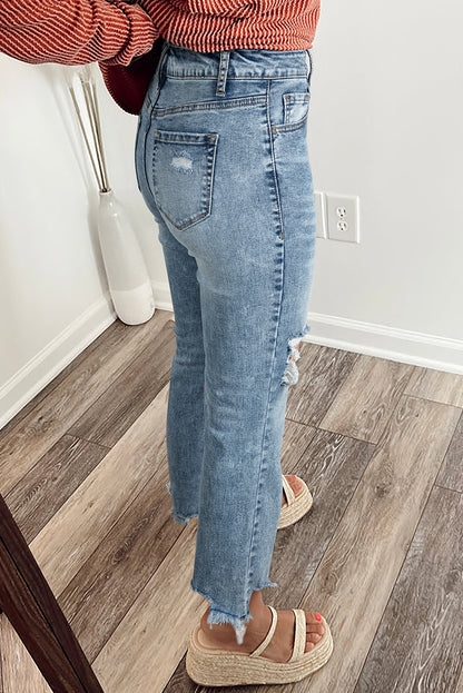 Rebel Edge Distressed Jeans