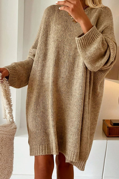 Cozy Comfort Oversized Sweater Dress
