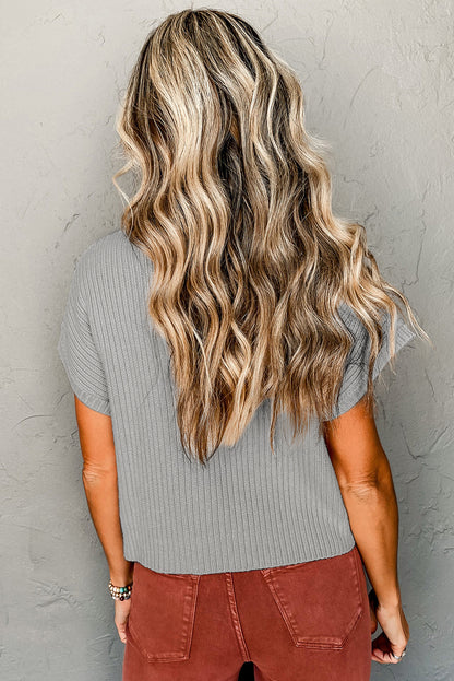 Oatmeal Patch Sweater