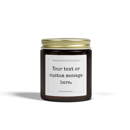 Custom Message Candle