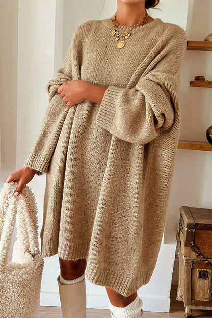 Cozy Comfort Oversized Sweater Dress