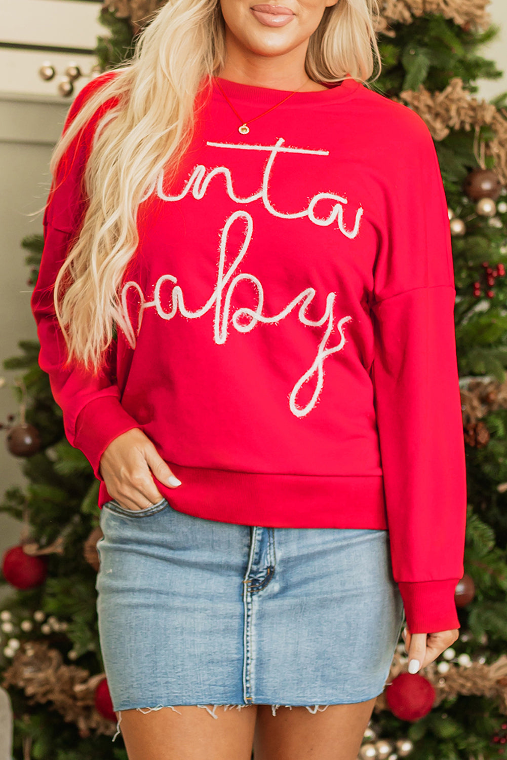 Santa Baby Holiday Sweatshirt