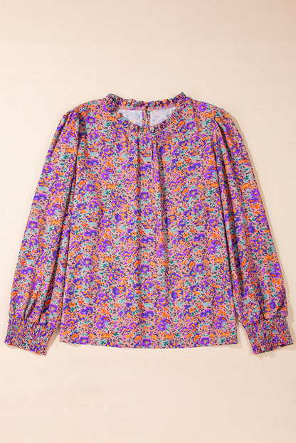 Meadow Charm Long Sleeve Blouse