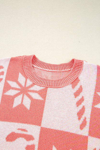 Candy Cane Cozy Sweater