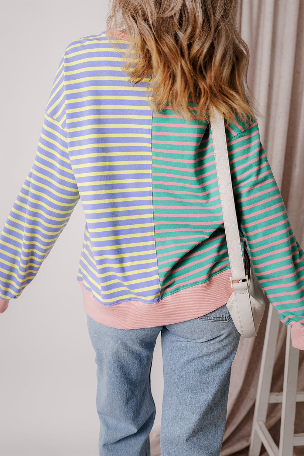 Cozy Contrast Sweatshirt