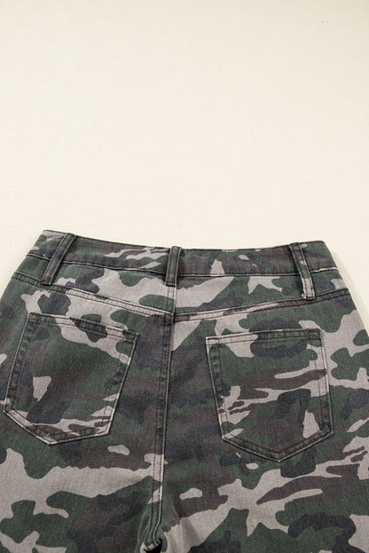 Street Camo Cargo Jeans