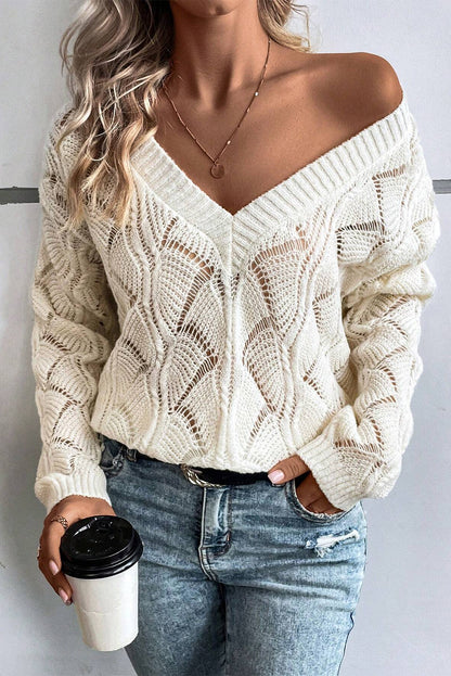 Midnight Allure Knit Sweater