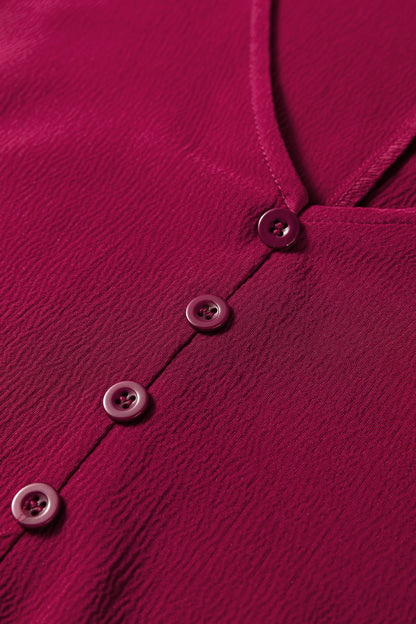 Cranberry Grace Tiered Maxi Dress