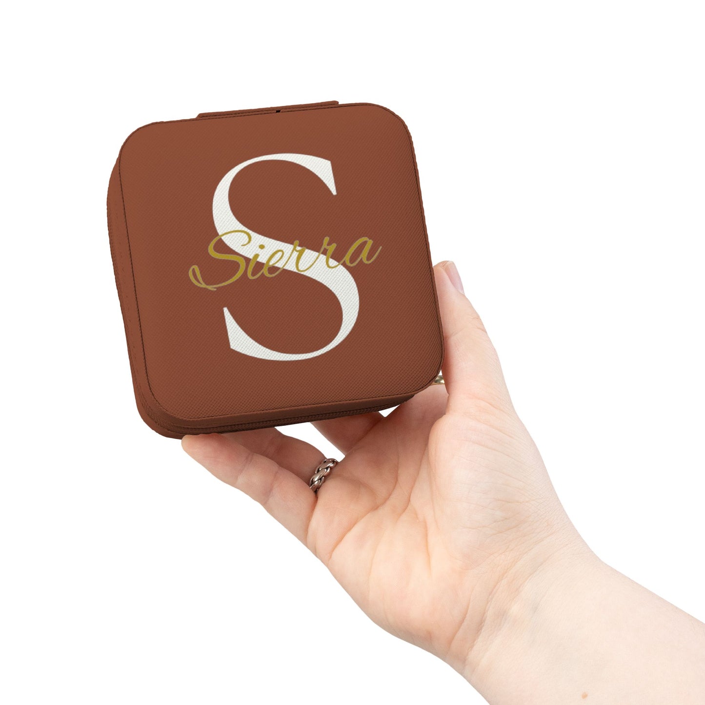 Signature Initial Jewelry Case