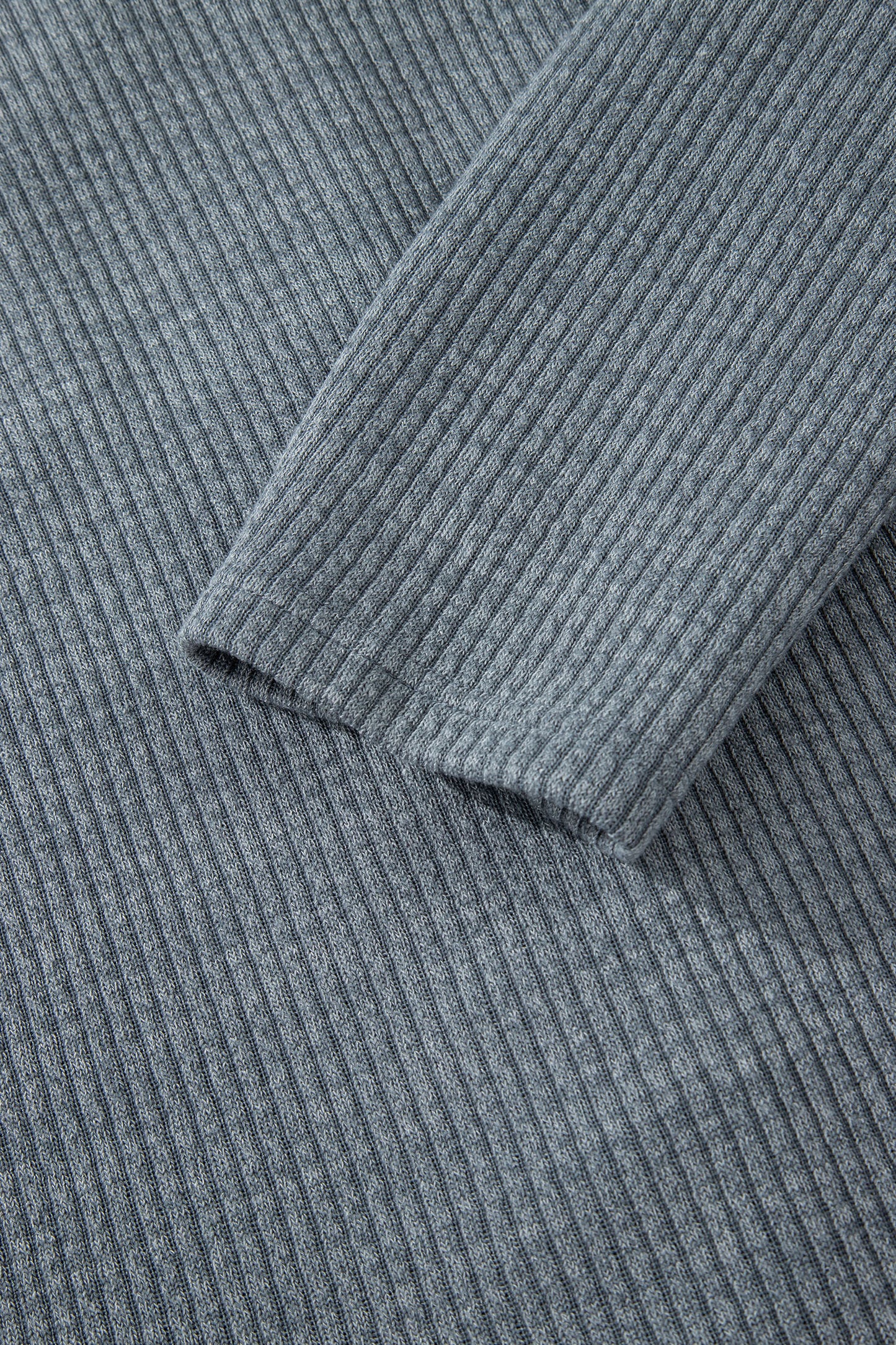 Slate Ridge Ribbed Knit Shacket