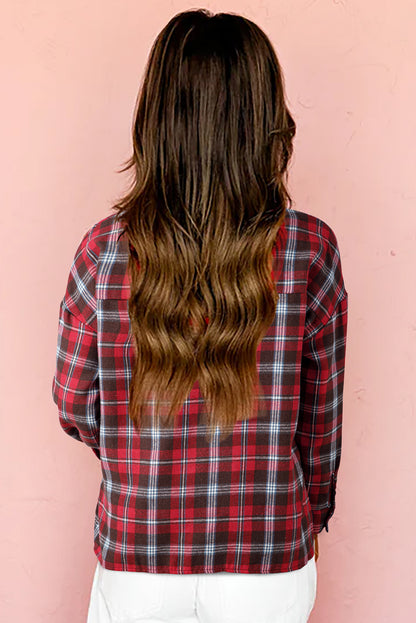 Rustic Plaid Comfort Top