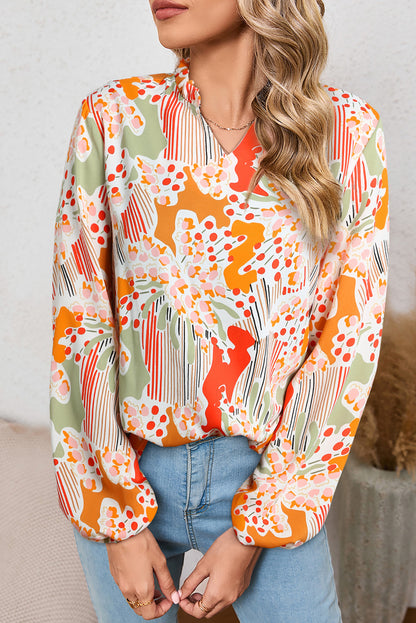 Autumn Aura Long Sleeve Blouse