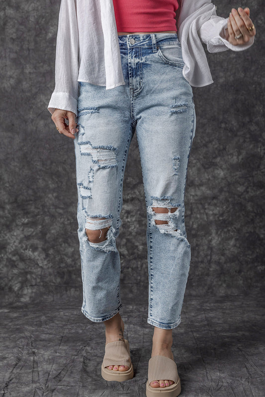 Skyline Fray Jeans