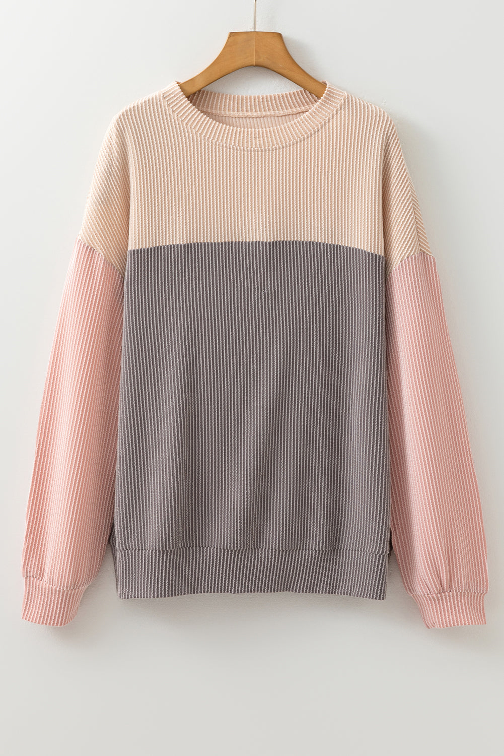 Harvest Blocks Long Sleeve Top