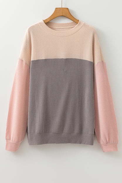 Harvest Blocks Long Sleeve Top