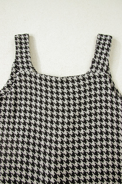 Classic Charm Houndstooth Shift Dress