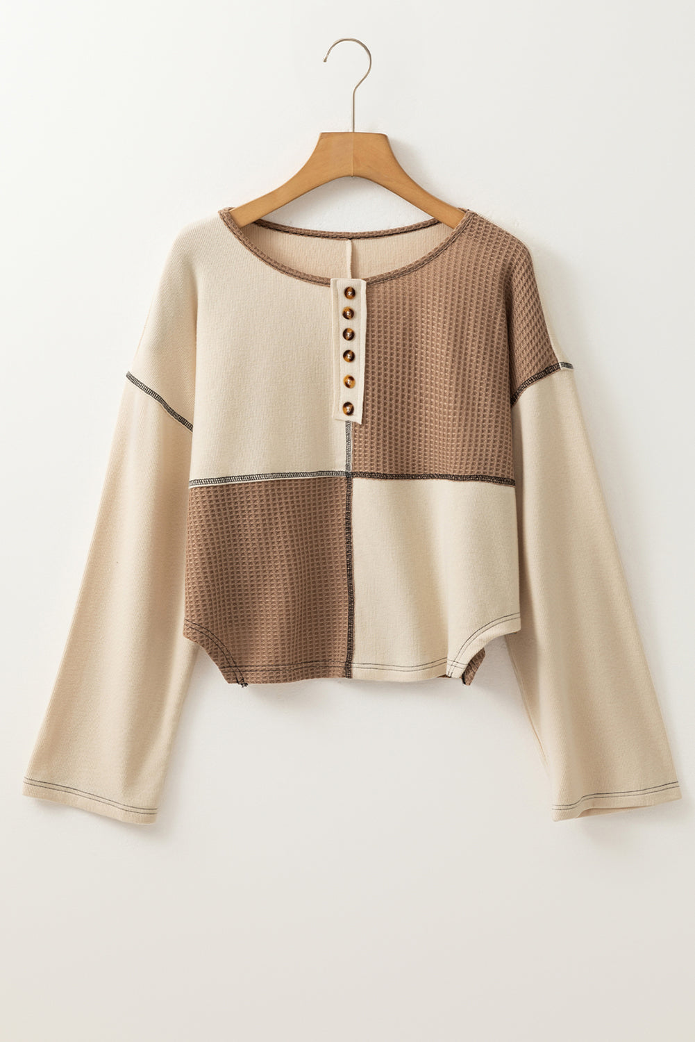 Harvest Stitches Long Sleeve Top