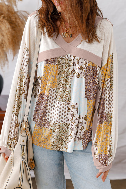 Autumn Tapestry Long Sleeve Top