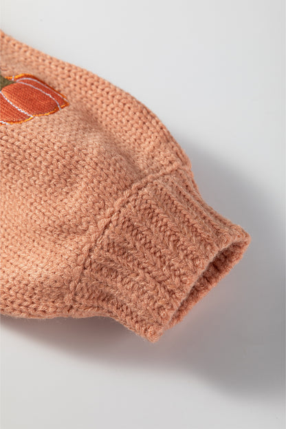 Pink Pine Holiday Cardigan