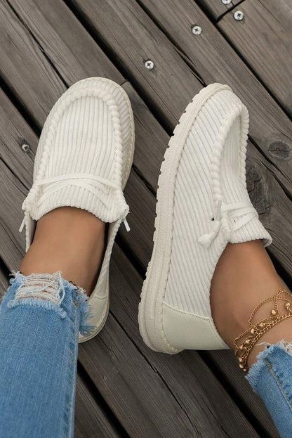 Ribbed Casual Shoes