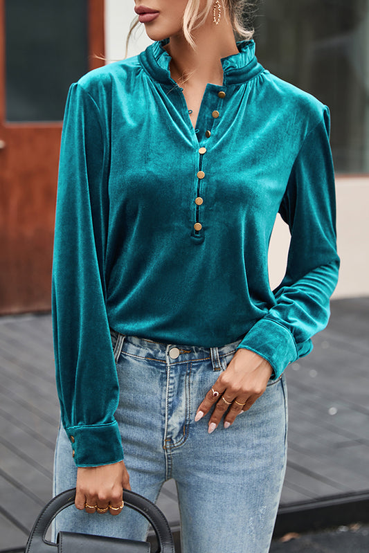 Velvet Charm Blouse