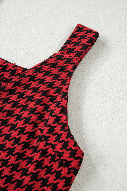 Classic Charm Houndstooth Shift Dress