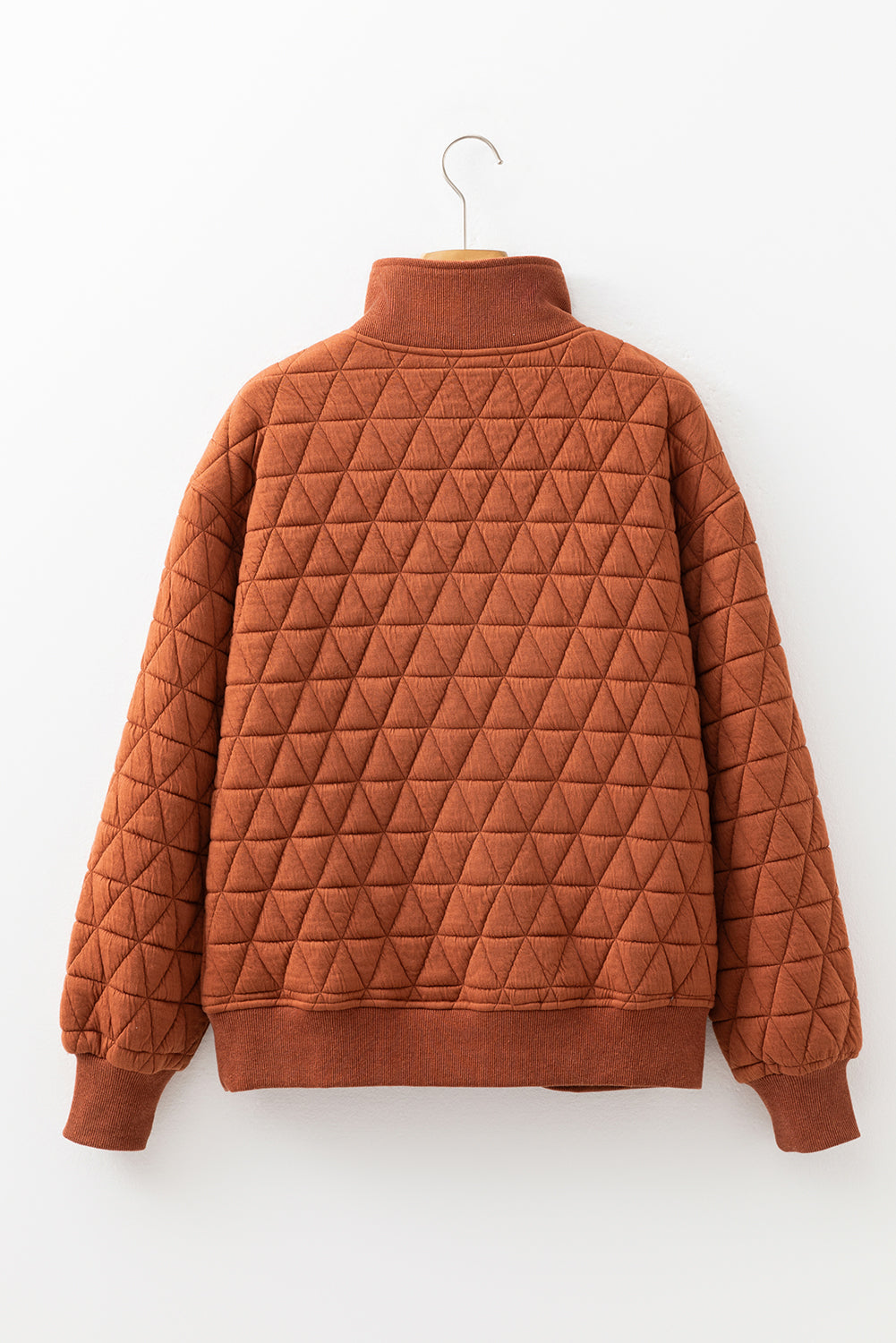 Quilted Horizon Zip-Up