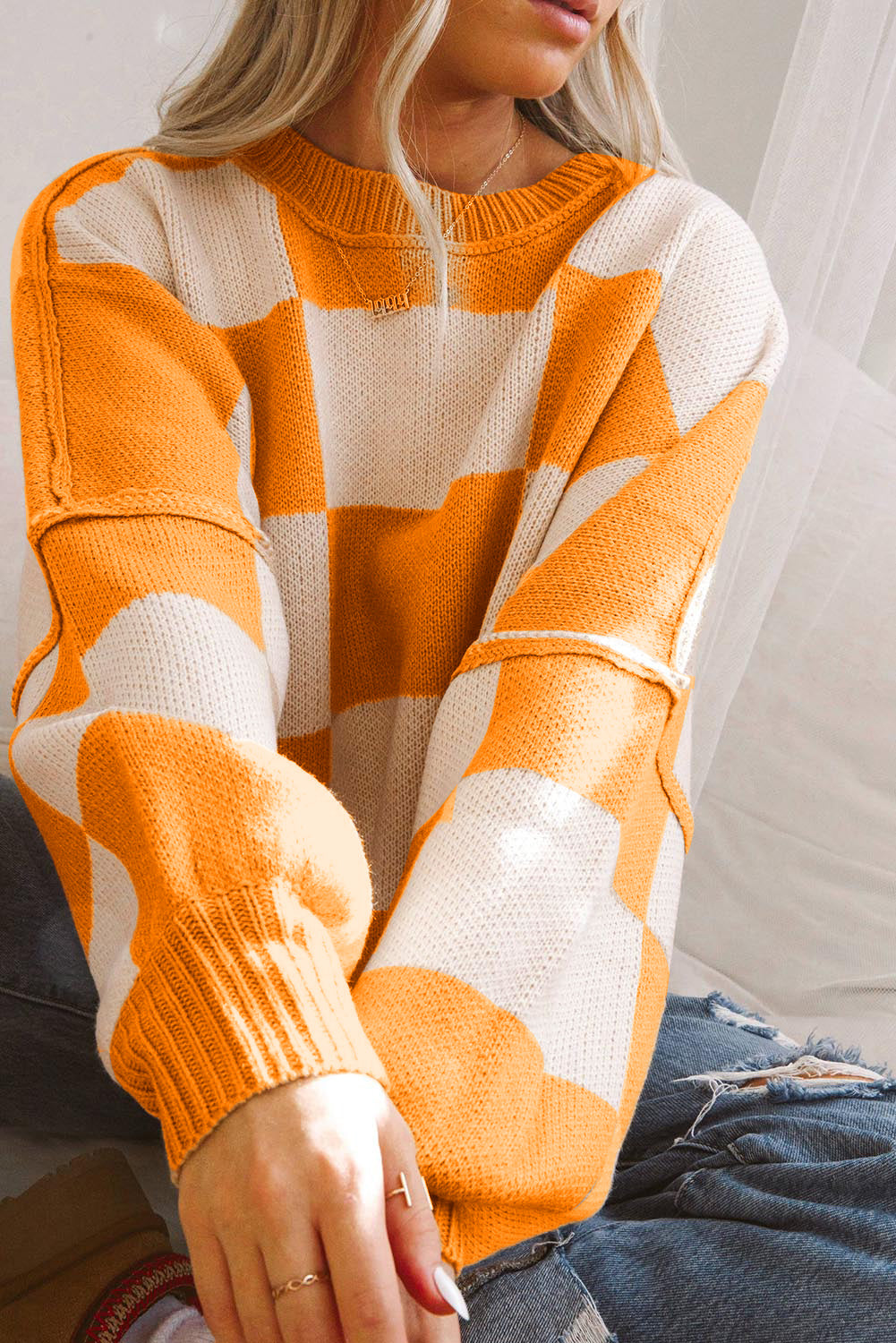 Autumn Blocks Sweater