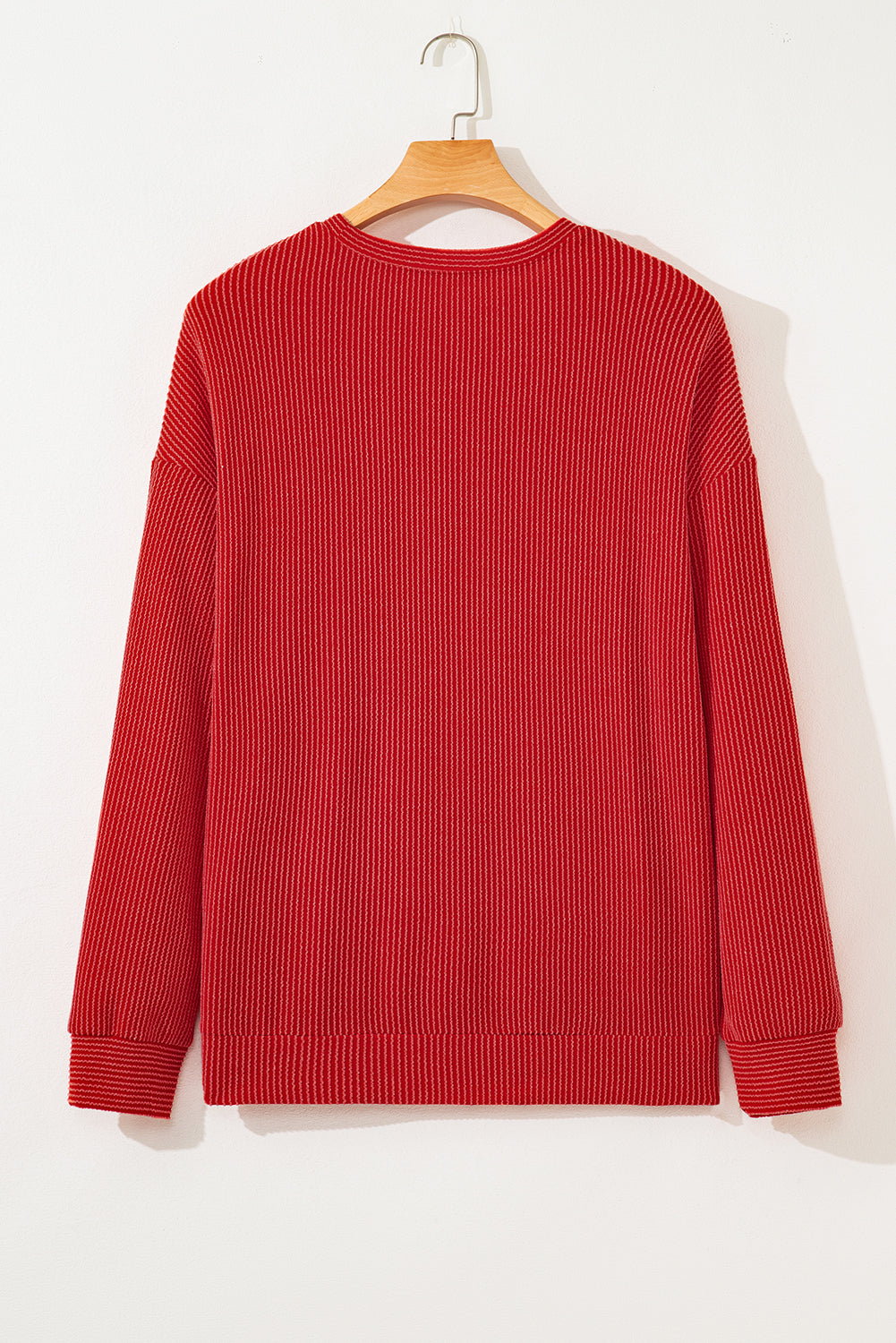 Merry & Bright Ribbed Pullover