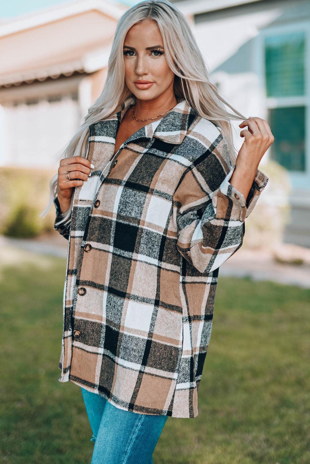 Rustic Plaid Jacket