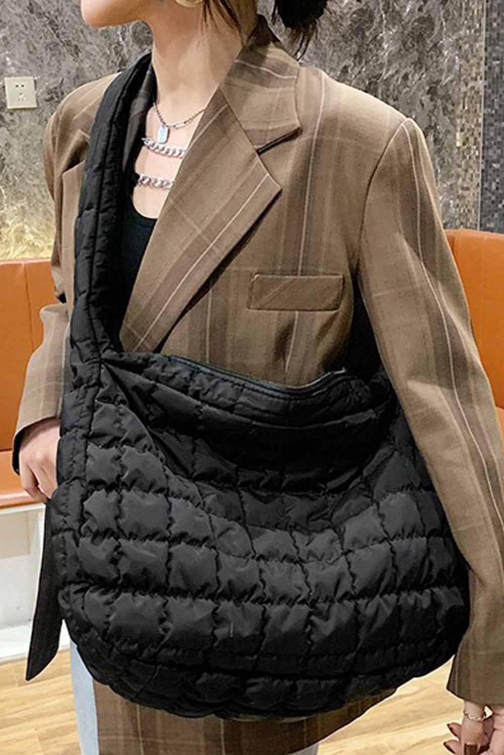 Quilted Shoulder Bag