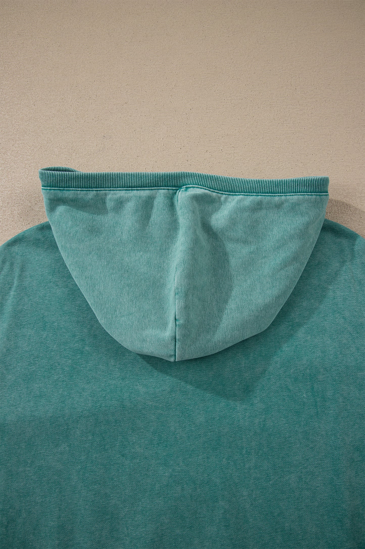 Onyx Mineral Wash Half-Zip Hoodie