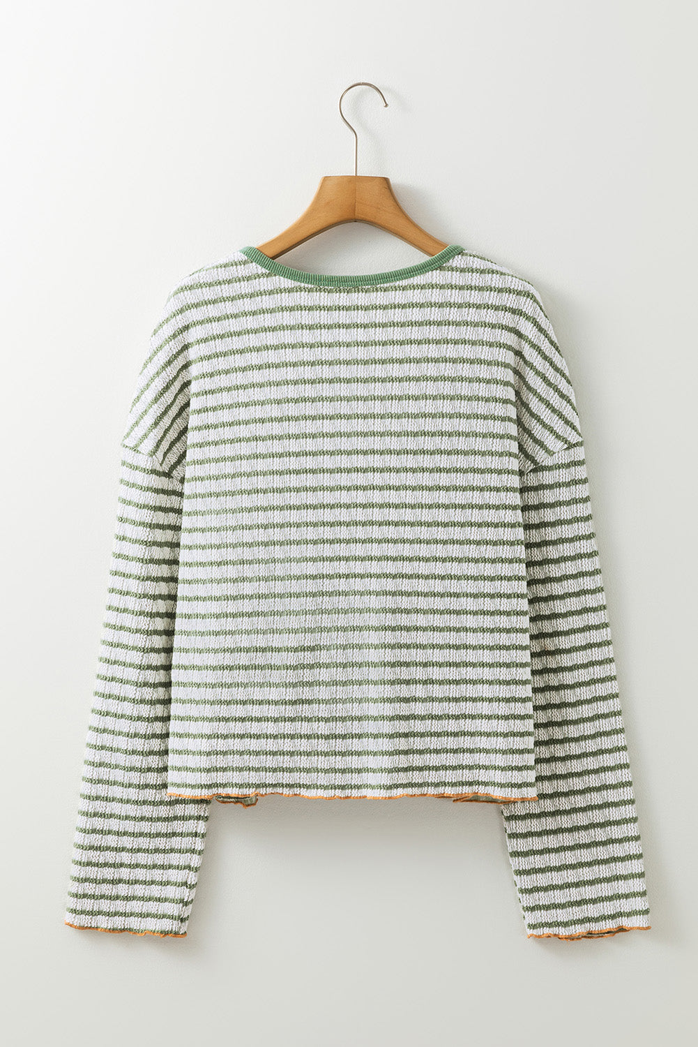 Cottage Striped Long Sleeve Top