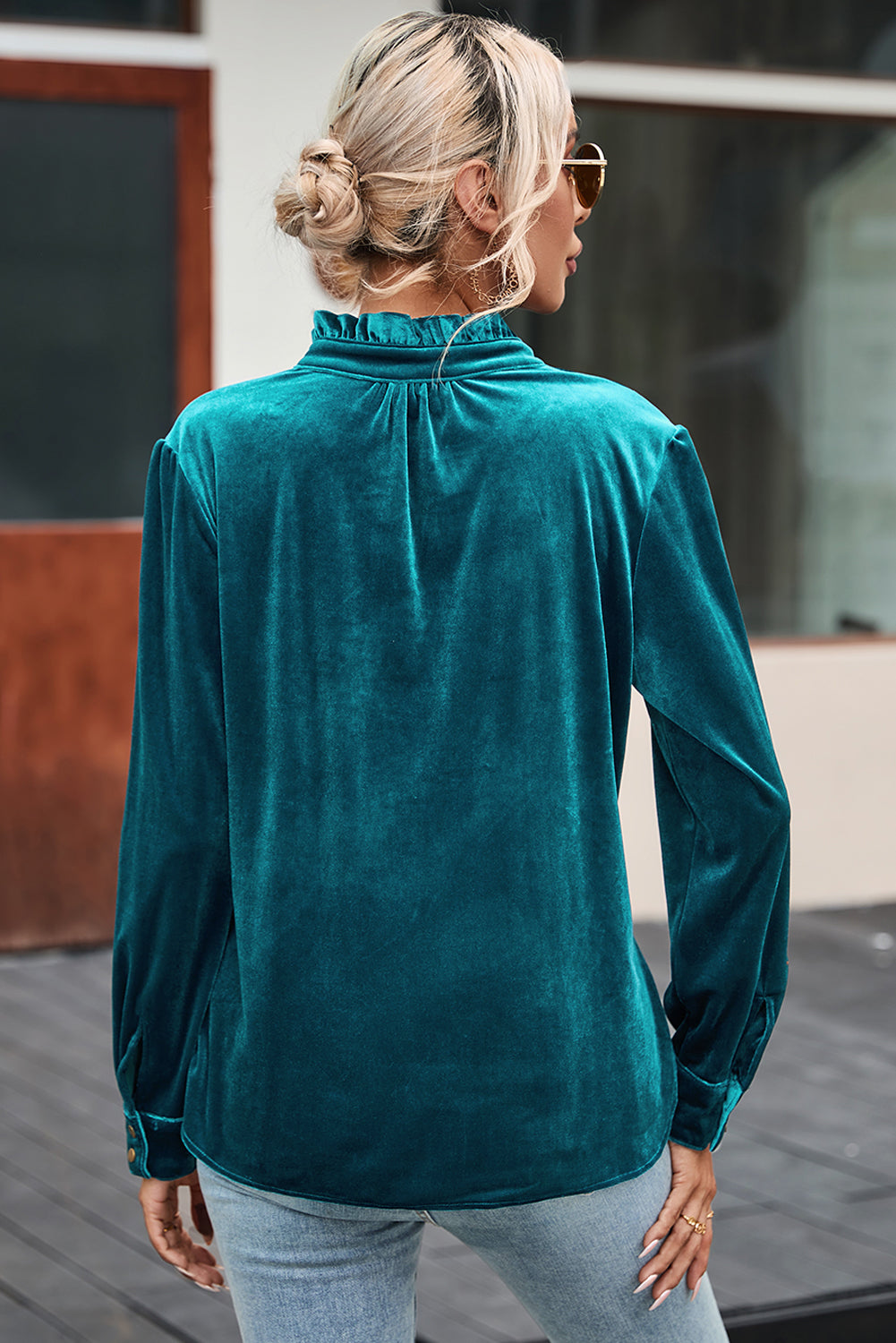Velvet Charm Blouse
