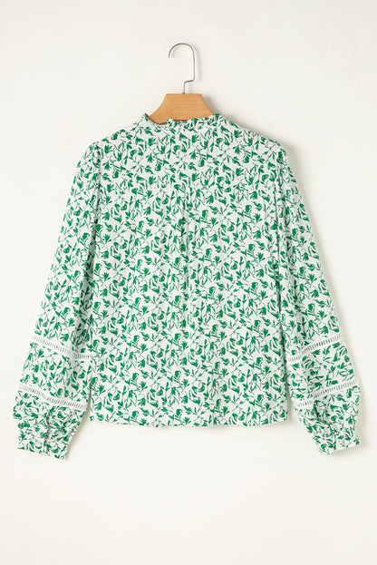 Autumn Lace Long Sleeve Blouse