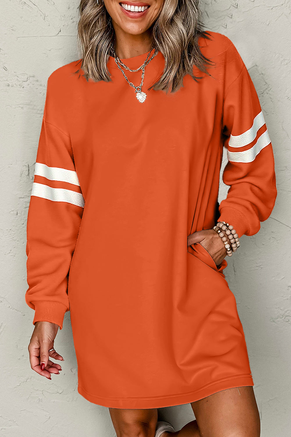 Campus Cozy Sweatshirt Dress