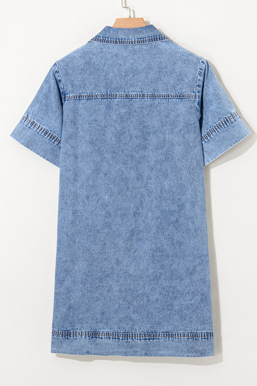 Indigo Ease Mini Dress
